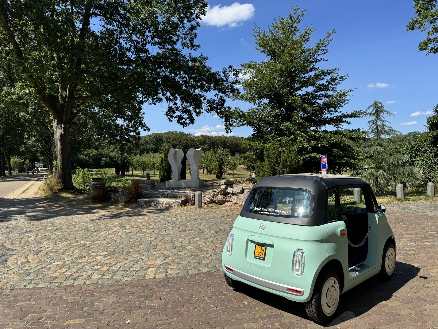 Fiat Topolino in Baarlo bij Baarlo Golf course